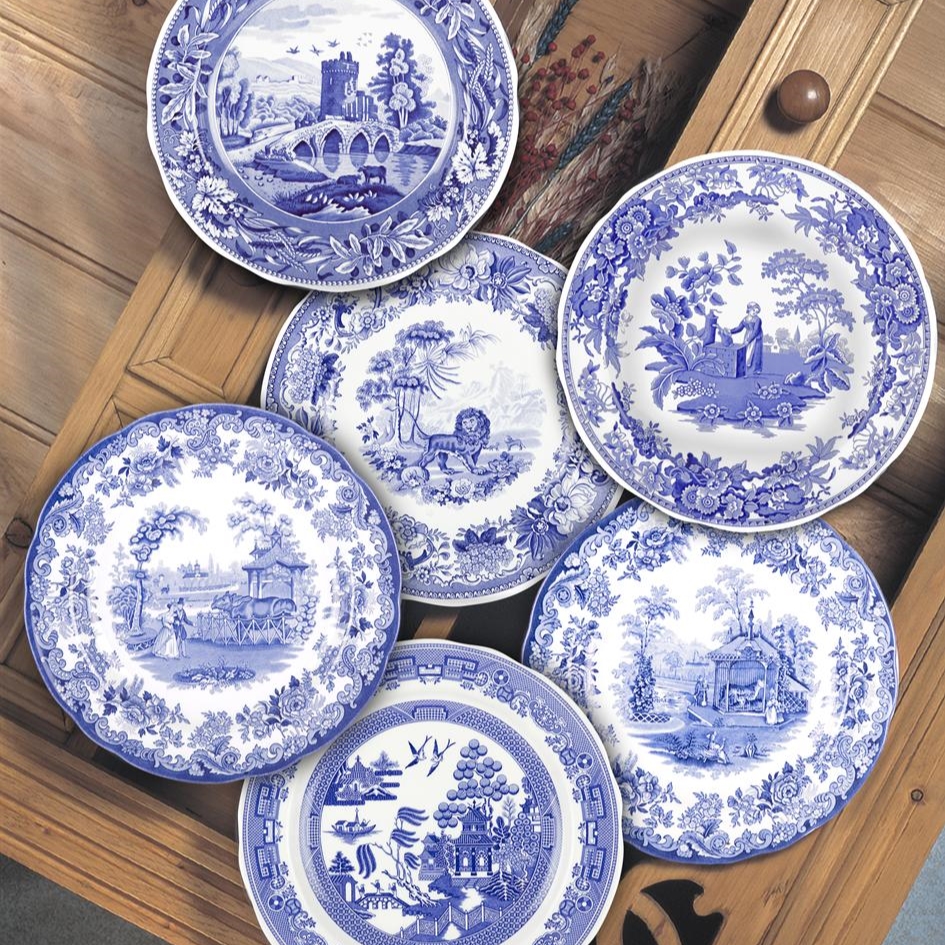 Blue Room Traditions Plates Set of 6 image number null